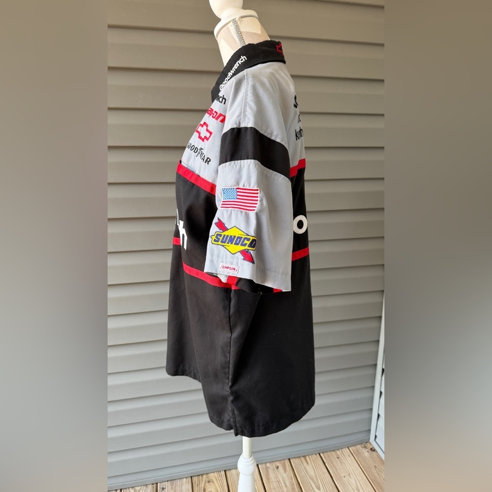 Vintage NASCAR Kevin Harvick Pit Crew Shirt Sz L - Picture 4 of 11